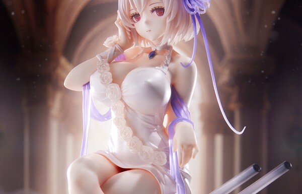 『アズールレーン』シリアスの乳首ギャン立ちでお尻丸出しのえっちすぎるドレスフィギュア！