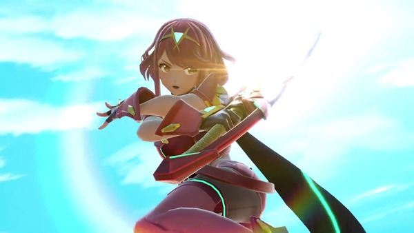 スマブラSP ゼノブレイド2 ホムラ ヒカリ エロ (9)
