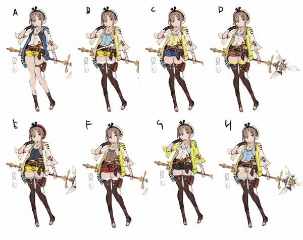 ライザのアトリエ 初期設定 キャラデザ エロ (28)