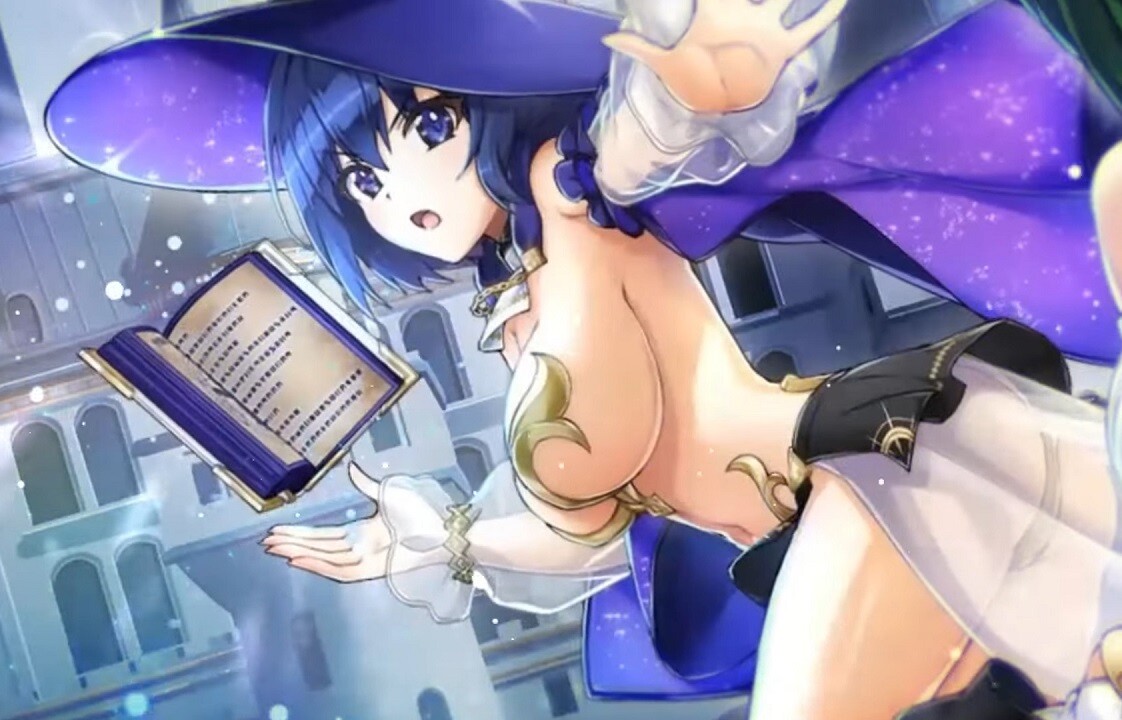 『ドルフィンウェーブ』えっちすぎる裸が全部丸見えの痴女みたいな魔術師のエロ衣装！