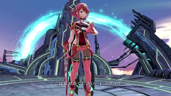 スマブラSP ゼノブレイド2 ホムラ ヒカリ エロ (8)
