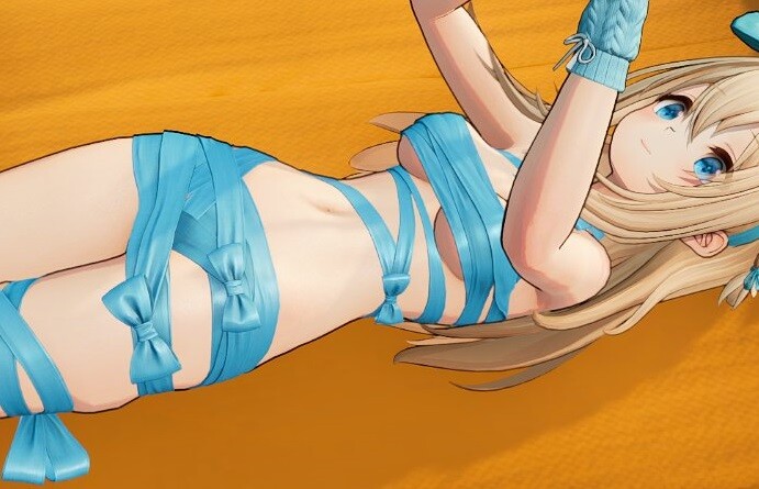 『ドールズフロントライン2』エロすぎる裸にリボンだけの丸見えドスケベクリスマス衣装！