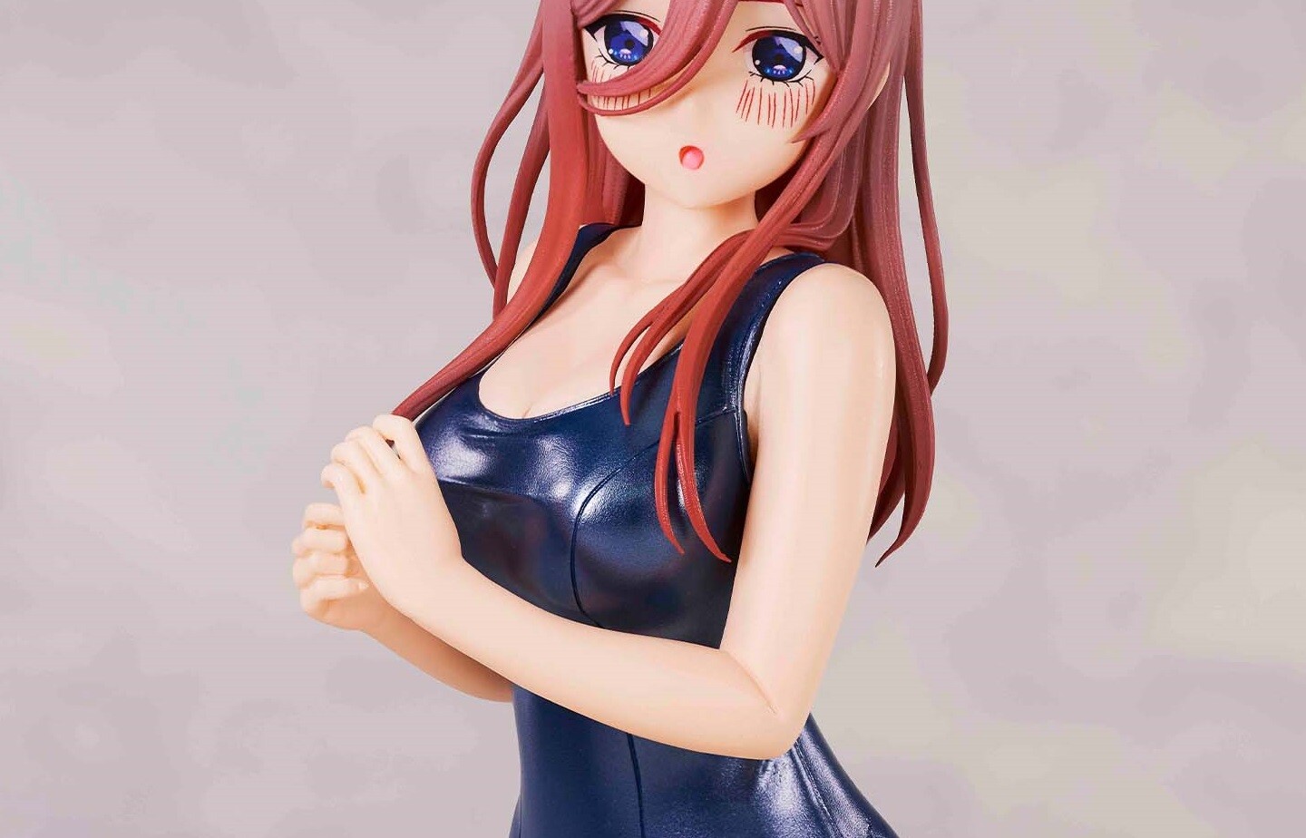 『五等分の花嫁』5人のえっちなムチムチエロおっぱいのスク水姿のエロプライズフィギュア！
