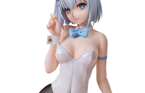 『デート・ア・ライブ』鳶一折紙のえっちなおっぱい見えそうなエロバニー姿のエロフィギュア！