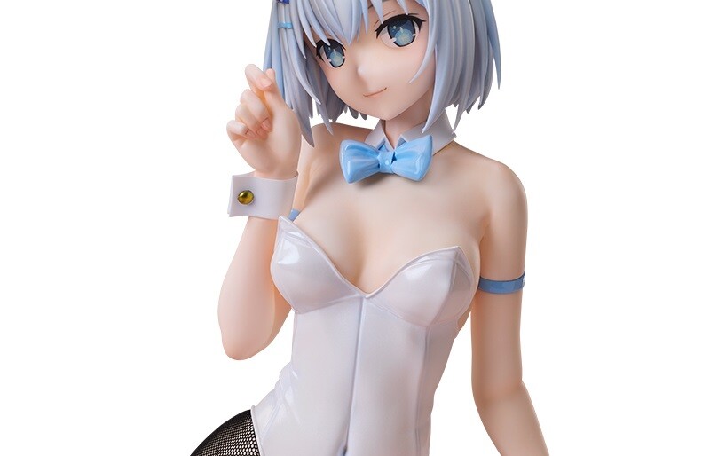 『デート・ア・ライブ』鳶一折紙のえっちなおっぱい見えそうなエロバニー姿のエロフィギュア！