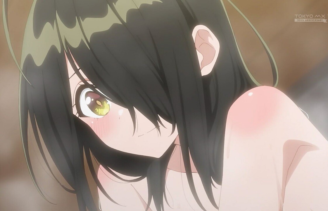 アニメ『紫雲寺家の子供たち』1話でえっちな裸の妹にお風呂で抱きつかれるエロシーン！