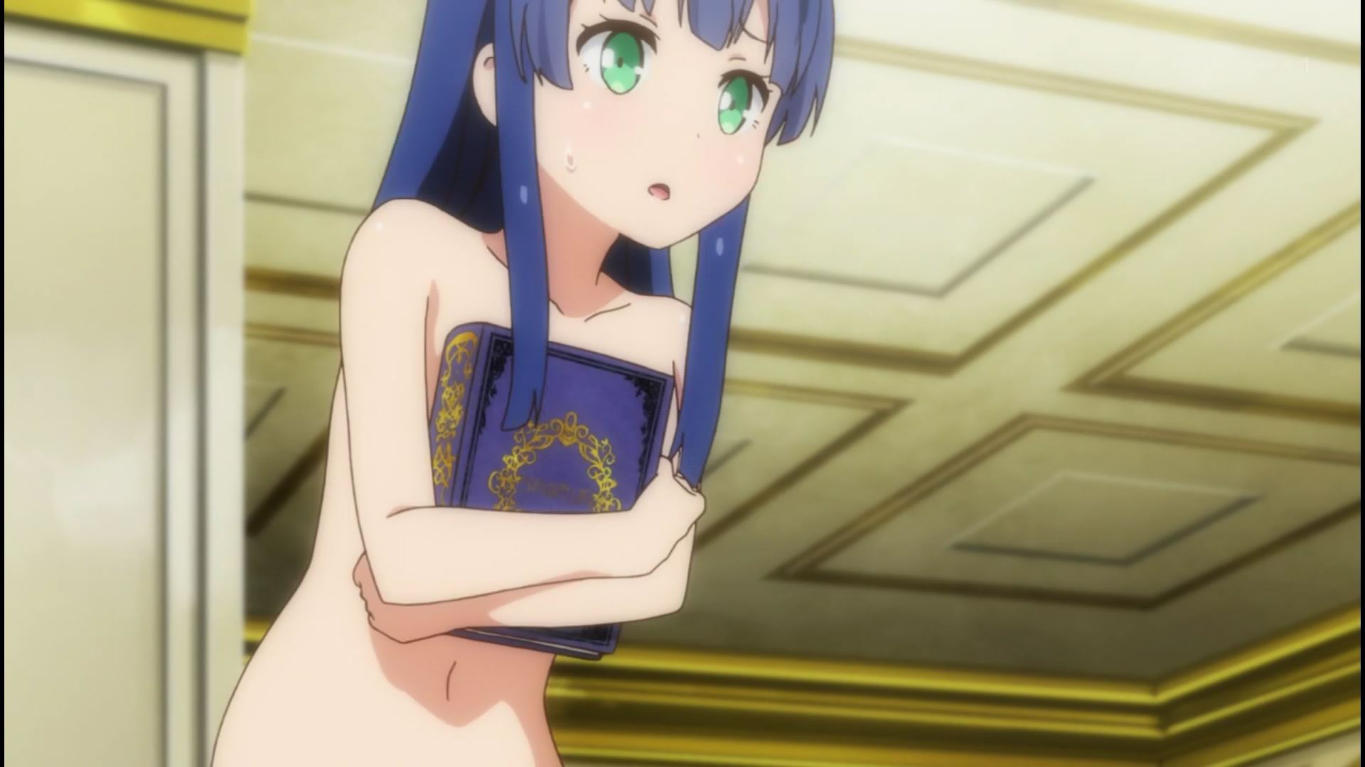 アニメ メルヘン メドヘン 1話で女の子がエロい全裸丸見え姿で疾走するエロシーン チラシの裏でゲーム鈍報