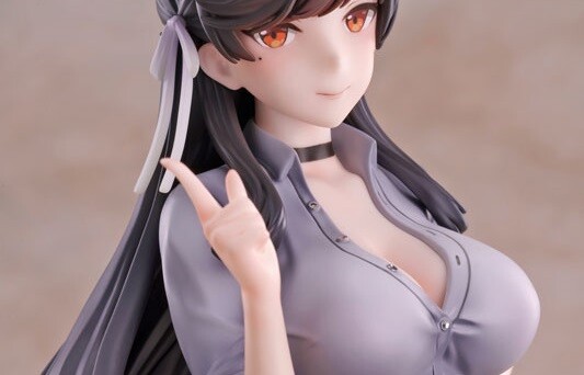 『アズールレーン』愛宕のムチムチすぎおっぱいが弾けそうなエロいOL姿のエロフィギュア！