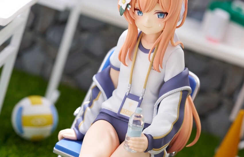 『ブルーアーカイブ』伊落マリーのえっちなブルマでエロい太ももの体操服のエロフィギュア！