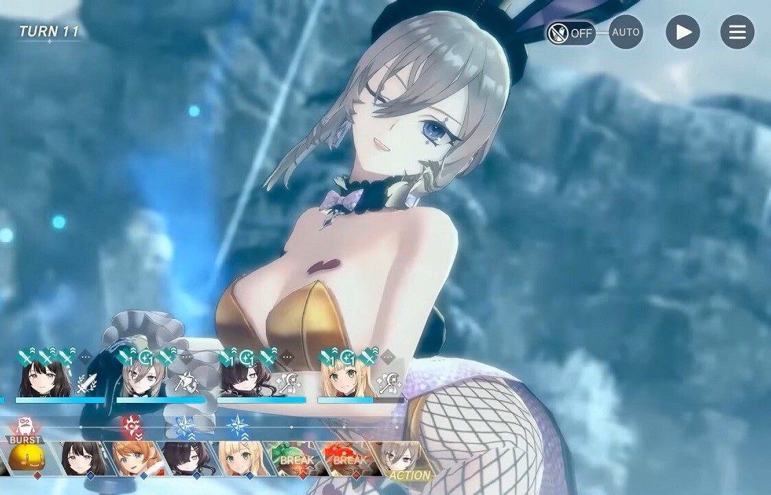 『レスレリアーナのアトリエ』えっちなムチムチおっぱいのバニー姿のエロクリスマス衣装！