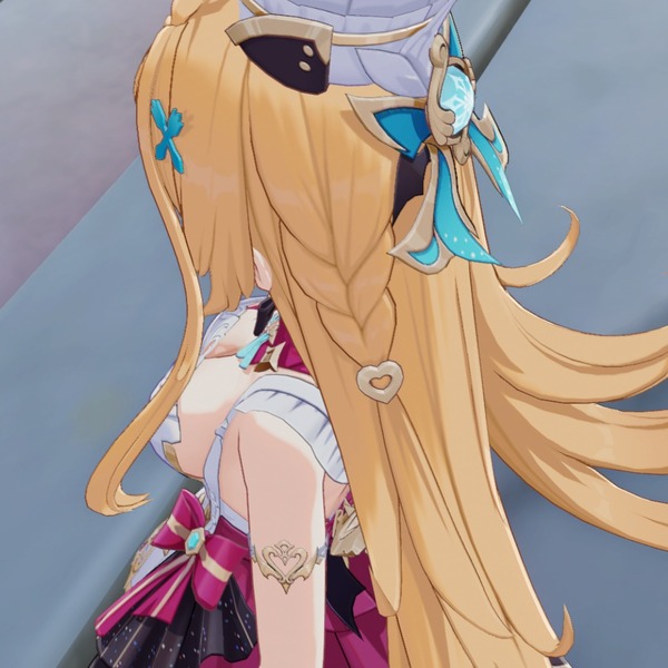 原神 エスコフィエ エロ パンツ パンチラ (6)