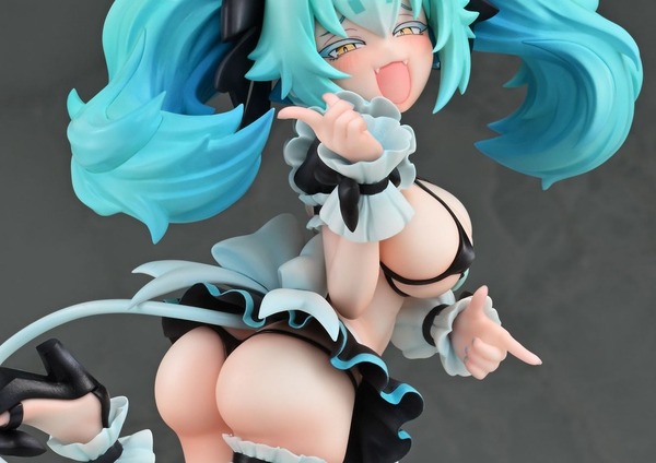 『麻雀ファイトガール』G-14イヨのお尻丸出しのとんでもドスケベメイド服のエロフィギュア！