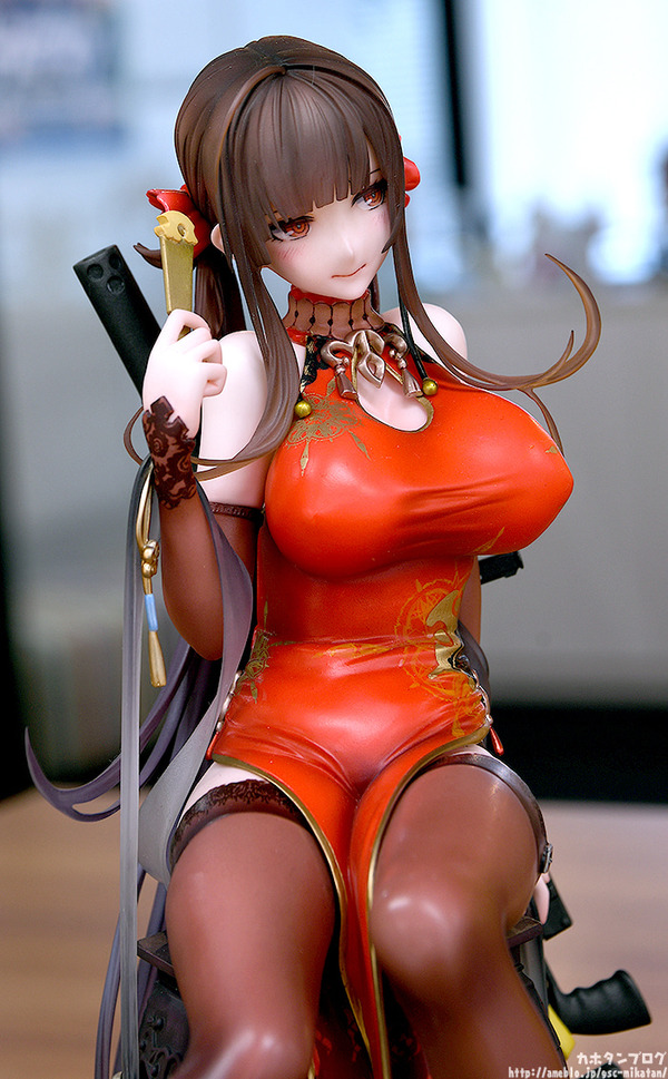 ドールズフロントライン DSR-50 チャイナドレス フィギュア エロ (4)