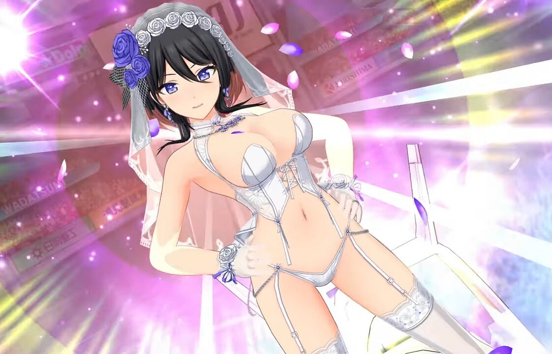 『ドルフィンウェーブ』えっちすぎる丸見えのドスケベウェディングビキニのエロ衣装！