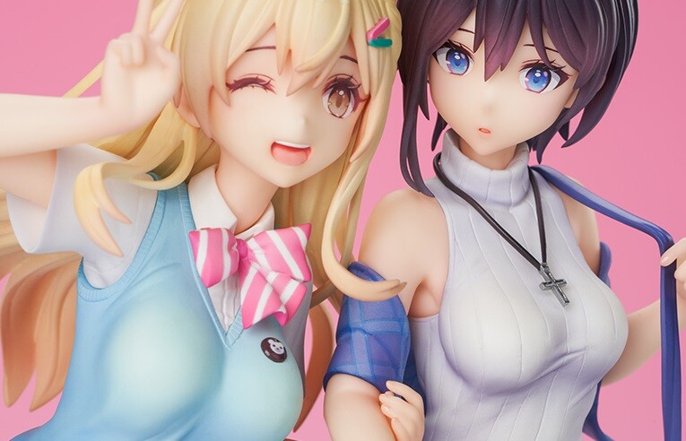 『推しのラブより恋のラブ』古館恋と速星あくるのえっちなおっぱいとお尻のエロフィギュア！