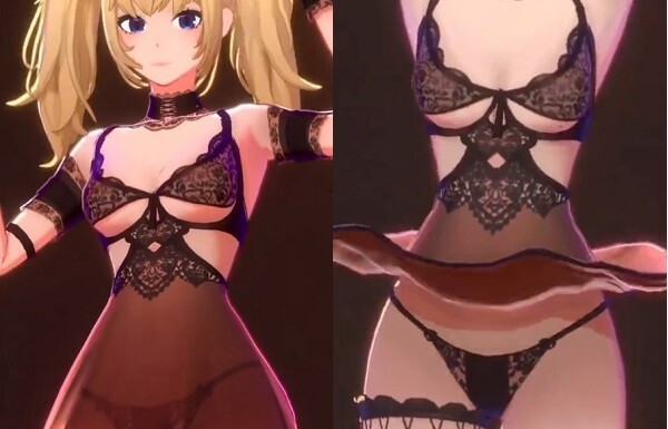 XのAI『Grok』のコンパニオン『Ani』ちゃんがエロい下着姿で実装！えっちなファンアートなど