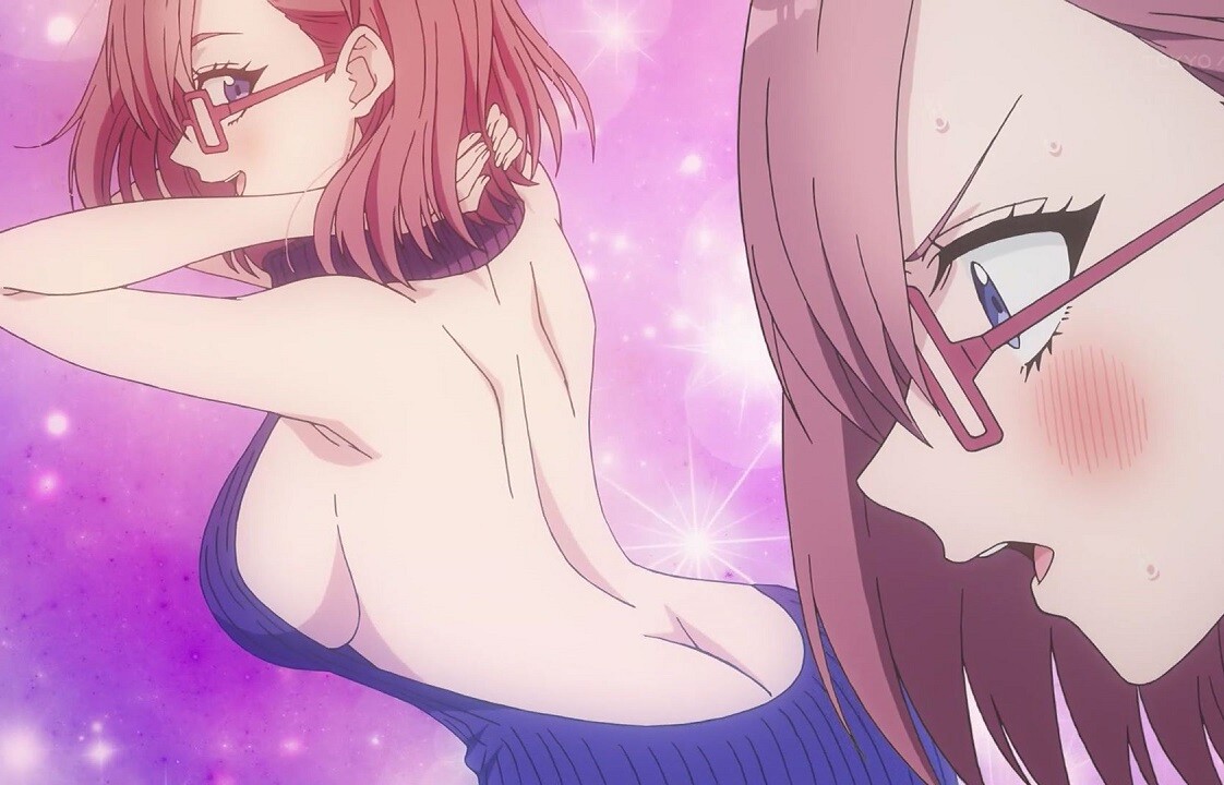 アニメ『2.5次元の誘惑』4話でえっちなコスプレイヤーたちのエロい女子更衣室など！