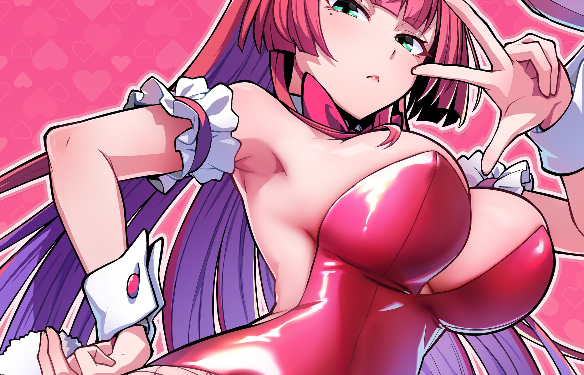 『麻雀ファイトガール』エロすぎムチムチお母さんの新キャラがえっちなバニー姿などエロ衣装