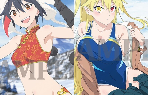 アニメ『魔王2099』BD/DVD店舗特典でえっちなムチムチでエロい水着姿のエロイラスト！