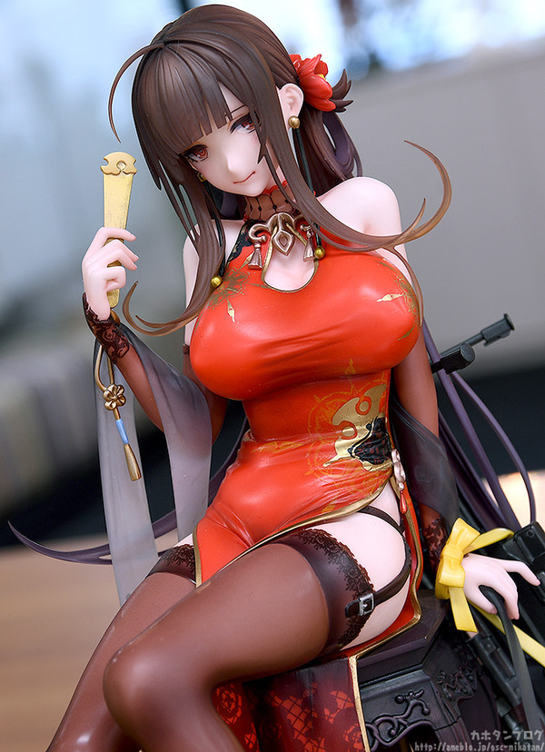 ドールズフロントライン DSR-50 チャイナドレス フィギュアエロ (13)