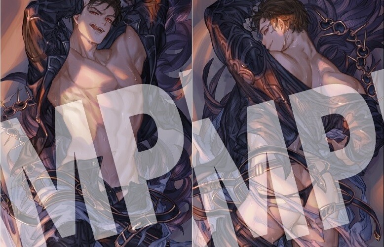 『グランブルーファンタジー』ベリアルのドスケベすぎる抱きまくら！エロすぎる丸出しボツ案