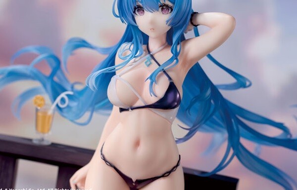 『アズールレーン』ヘレナのエロすぎる丸見えのドスケベ水着姿のエロフィギュア！