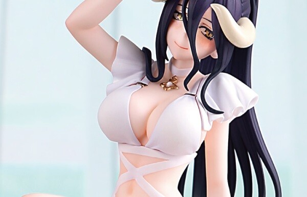 『オーバーロード』アルベドのエロいおっぱいの水着姿のエロいぬーどるストッパーフィギュア