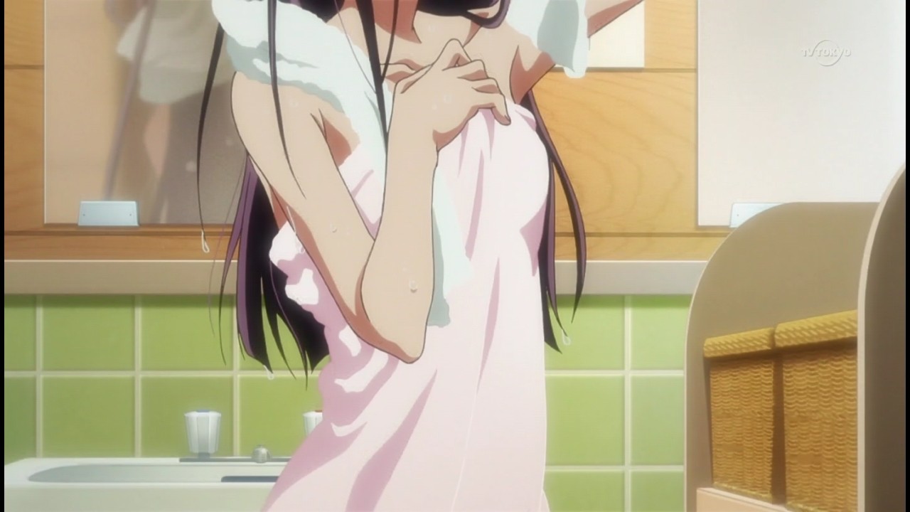 アニメ 双星の陰陽師 2話で女の子のエロい風呂あがりのバスタオル姿を覗くシーン チラシの裏でゲーム鈍報
