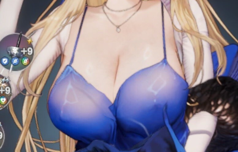 『ブラウンダスト2』ムチムチドスケベ水着がよく見ると普通に乳首が透けて丸見えに！