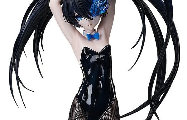 『ブラック★ロックシューター』えっちな平らおっぱいのバニー姿のエロフィギュア！