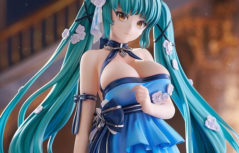 『勝利の女神：NIKKE』プリバティのえっちすぎるおっぱいが溢れてるエロドレスフィギュア！