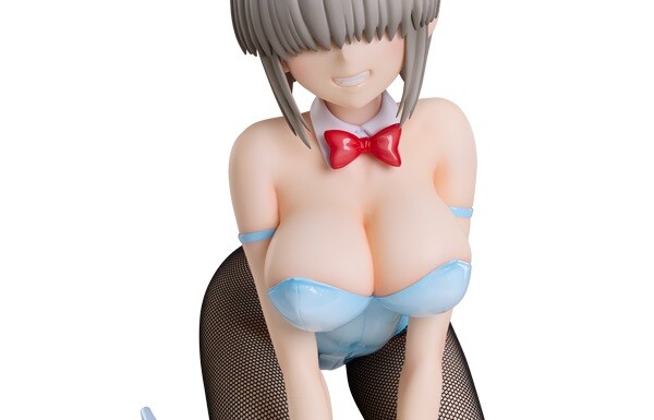 『宇崎ちゃんは遊びたい！』宇崎柳のえっちなムチムチバニー姿のエロフィギュア！