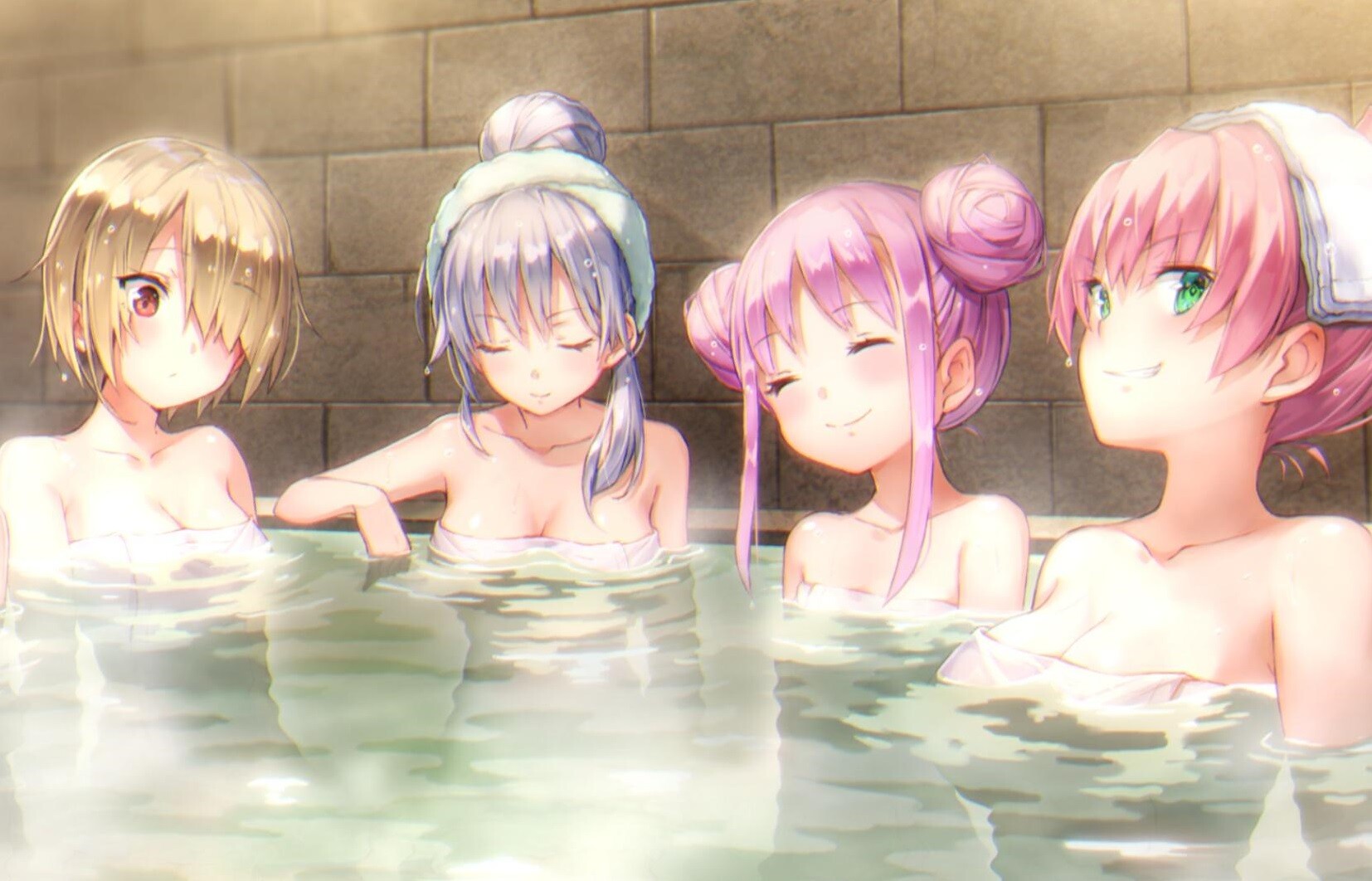 『ヘブンバーンズレッド』女の子たちのエロいお風呂入浴シーンのエロイベントCG！