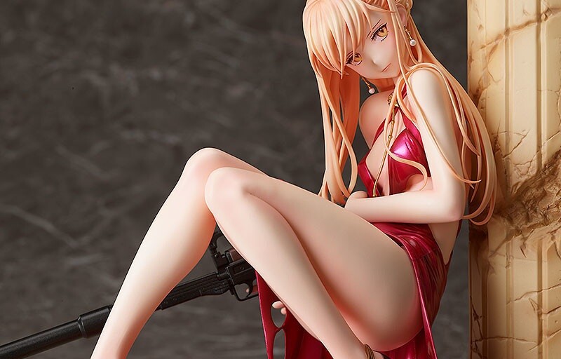 『ドールズフロントライン』OTs-14のエロいセクシードレスが破れて丸見えなエロフィギュア！