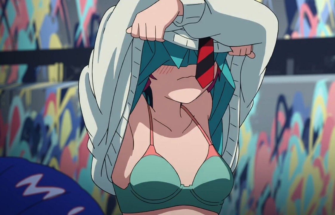 アニメ『ガンダム ジークアクス』5話で女の子のエロい水着やえっち下着姿などエロシーン
