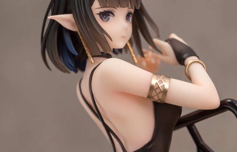 『アークナイツ』ユーネクテスのおっぱいや太ももが丸見えなエロドレス姿のエロフィギュア！