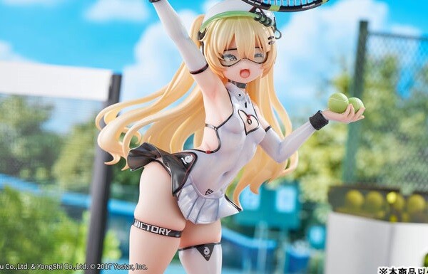  『アズールレーン』バッチのえっちなドスケベパンツ丸見えのエロテニスウェアのフィギュア！