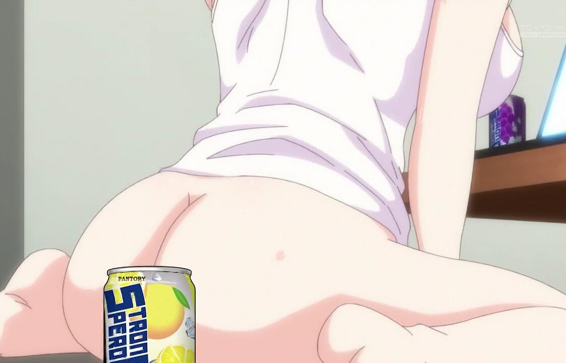 アニメ『人妻の唇は缶チューハイの味がして』3話で人妻とリモート飲み会でエロいことに！