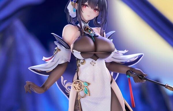 『アズールレーン』鎮海のえっちすぎるムチムチおっぱいがはみ出てるエロフィギュア！