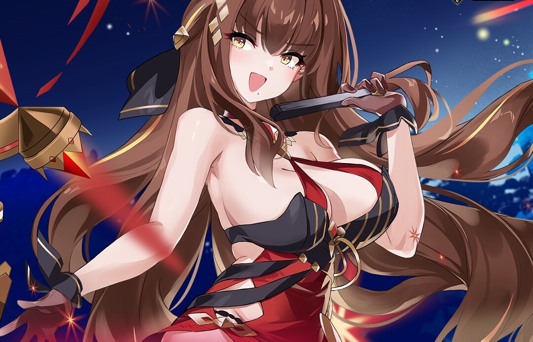 『アウタープレーン』エロすぎるおっぱい丸出しのドスケベエロ衣装のエロい女の子！