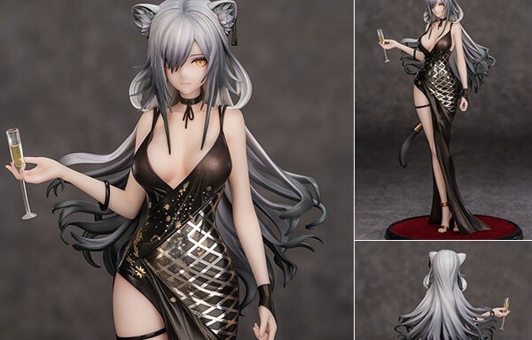 『アークナイツ』シュヴァルツのえっちな丸見えのエロドレス衣装のエロフィギュア！