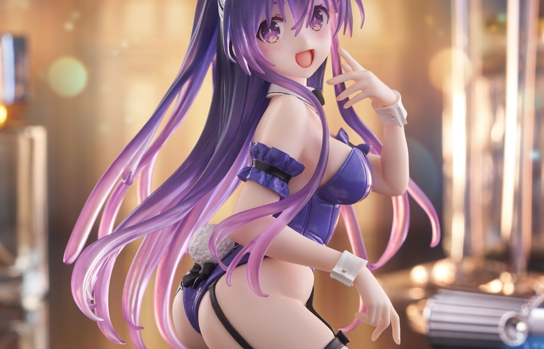 『デート・ア・ライブ』夜刀神十香のえっちすぎるお尻が強調されたバニー姿のエロフィギュア