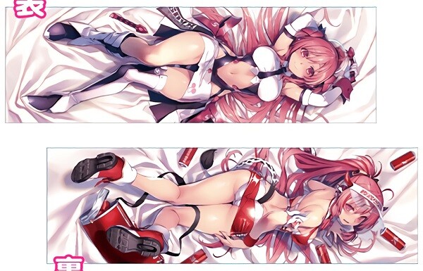 『SOUND VOLTEX』えっちなムチムチの女の子がエロ衣装でほぼ丸見えのエロ抱きまくら！