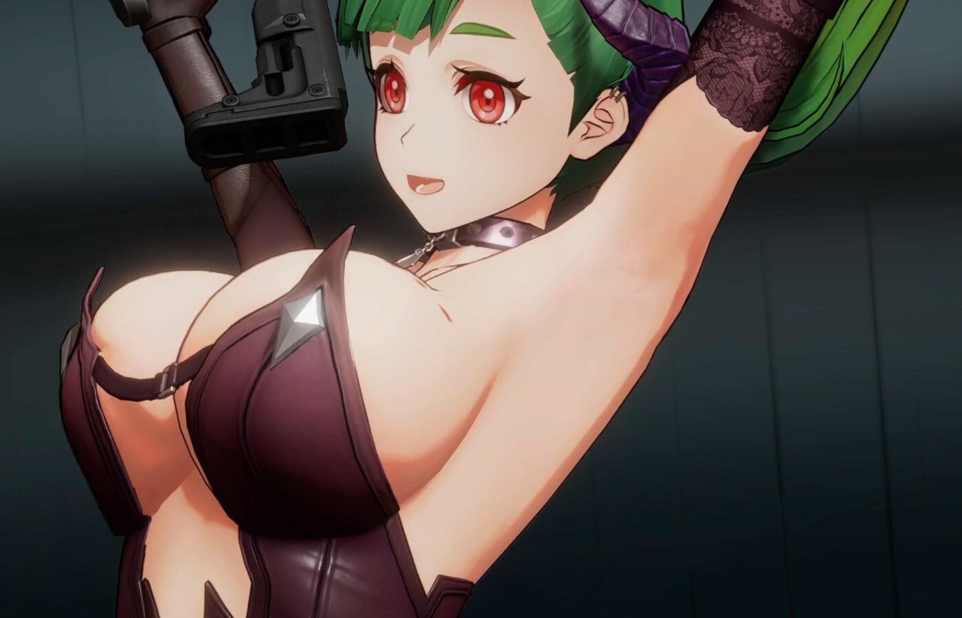 『ドールズフロントライン2』女の子たちのムチムチおっぱいのエロスーツのえっちな動きなど