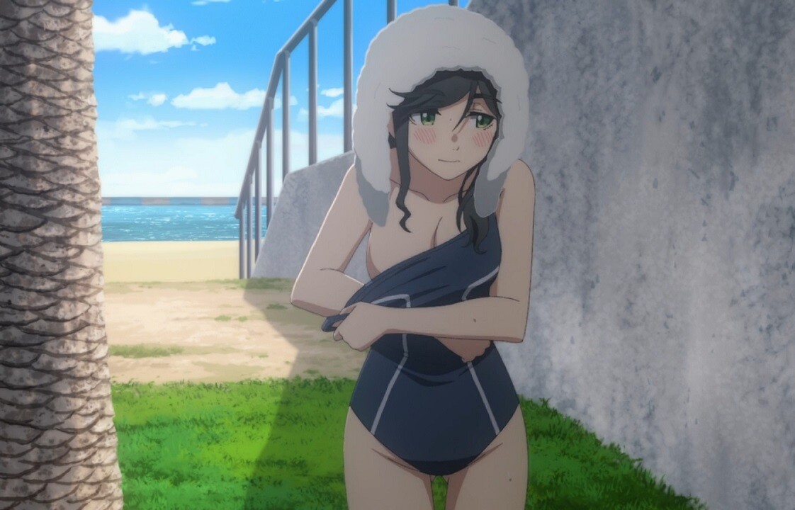 アニメ『綺麗にしてもらえますか。』6話で隅で水着をこっそり脱ぐエロすぎシーンや温泉など！