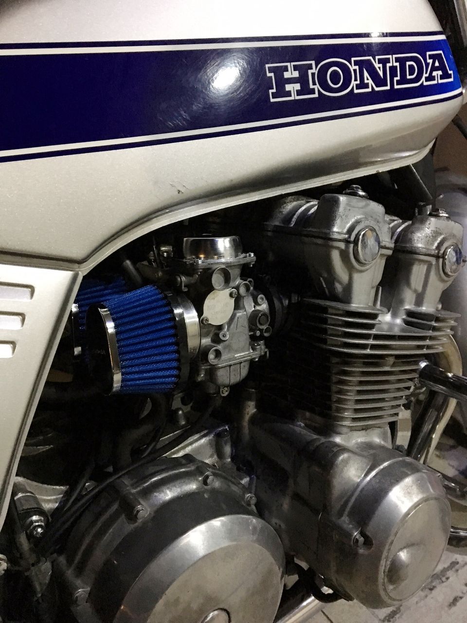 CB750F じゃー RC04 純正キャブレター キジマパワーフィルター