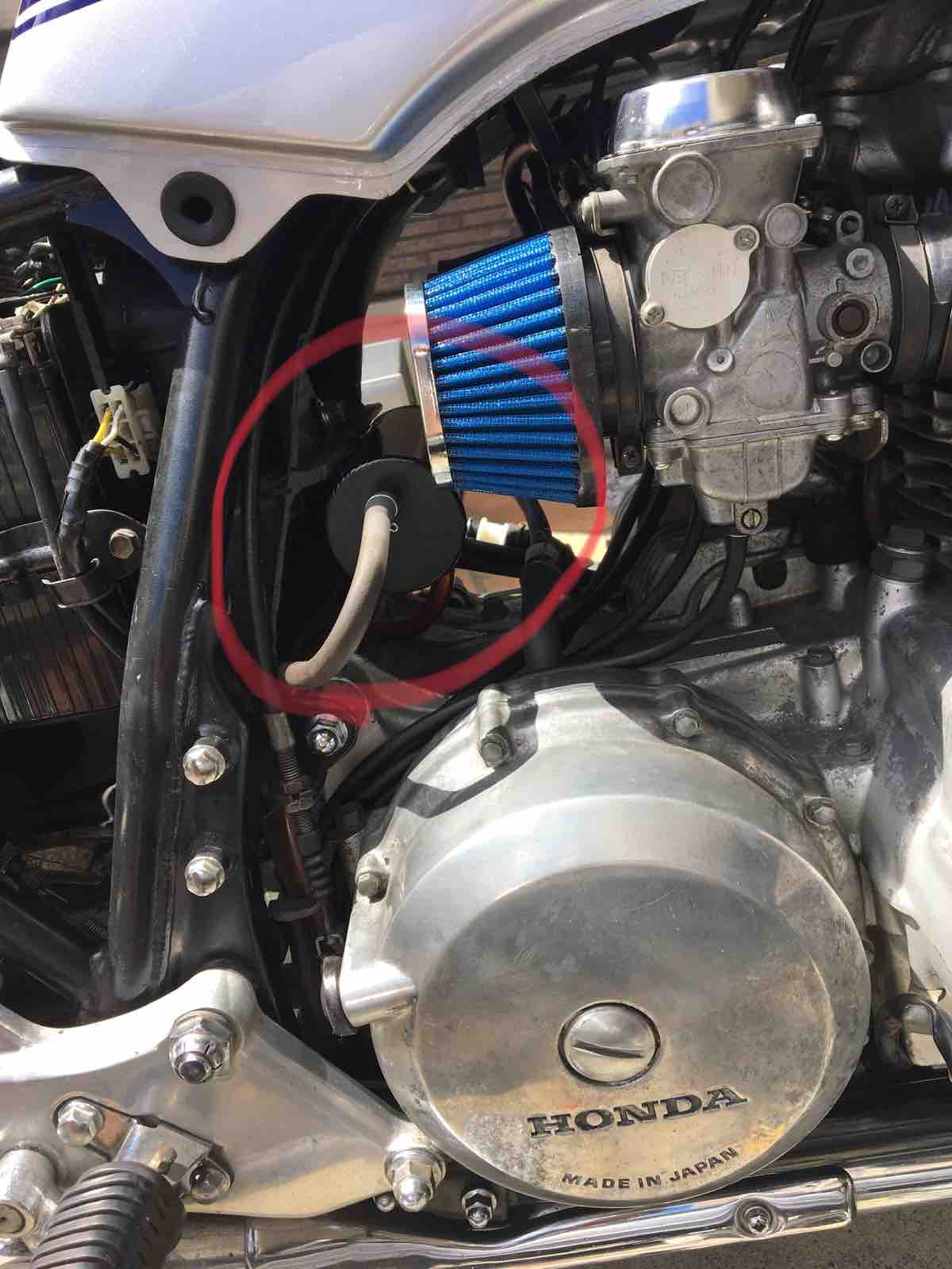 Cb750f オイルキャッチタンク わたしの記録 Cb750f オイルキャッチタンク わたしの記録