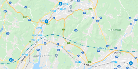 山口中心部