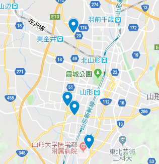 山形市 地図
