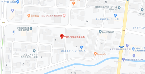 メディアゾーン桜田店 地図2